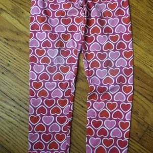 GrayStripe Ruffle Cupcake Top & Fuchsia Leggings